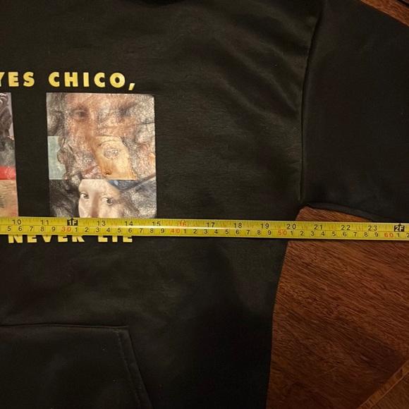 Scarface quote hoodie “The eyes Chico, they never lie” - Picture 3 of 5
